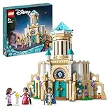 LEGO Disney Wish King Magnifico's Castle Buildable Toy from the Wish Movie with Asha, Dahlia and King Magnifico Mini-Dolls plus Star Figure, for 7 Plus Year Old Girls, Boys, Kids 43224