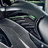 3D Resin Stickers Protection Compatible with/Replacement for Kawasaki Versys 1100 SE 2025 Metallic Graphite Gray (Tank Sideboards)