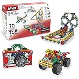 K'NEX | Imaginative Building Set 70+ Model | Educational Toys for Kids, 705 Piece STEM Learning Kit, Fun and Building Construction Toys, Suitable for Kids Aged 7+ | Basic Fun 13419