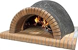 Brick Oven Outdoor Pizza Oven-VITCAS-L - Wod Fired Garden Pizza Oven