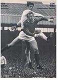 GOAL magazine Liverpool RON YEATS Manchester United IAN URE old football picture