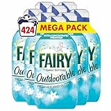 Fairy Outdoorable Fabric Conditioner 424 Washes (8x53), Ultra Concentrated Formula For Sensitive Skin & Dermatologically Tested