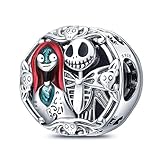 MsRosy Sterling Silver Charms for Bracelets Hallmarked S925 Charms Compatible with all European style Charm Bracelets Gifts For Her (The Nightmare Before Christmas Charm)