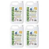 Clearell 16L | Pack of 4 x 4L | CLEAN BURN Premium Paraffin Class 1 Grade | BS2869 C1