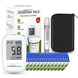 VivaChek Diabetes Test Kit, ???-???????? Blood Sugar Monitor with Ketone and Hypo Warning, 900 Memory, Blood Glucose Monitor with Test Strips x 50 and Lancet x 50 -in mmol/L