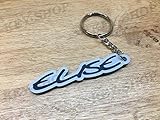 Lotus Elise S1 Soft PVC Keyring Grey