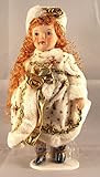 COLLECTABLE PORCELAIN DOLL 16cm RUSSIAN (White)