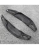 Car Shift Paddle For Benz AMG A35 A45 C63 E63 S63 G63 C43 CLA GLA GLC GLS GLE 2016-2019 Car Steering Wheel Shift Paddle Shifter Extend(Carbon Fiber Black)