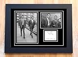 Stunning Quality Framed Kray Twins Signed Autographed Print