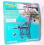 Triang minic M913 post panamax jib up dark blue crane 1:1200 scale diecast model