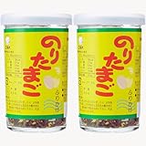 Furikake Seasoning - Japanese Seasoning Seaweed Spice for Rice, Egg, and Sushi 60g - Pack of 2 - Futaba Nori Tamago + Uplabel Creations 35ml Measuring Scoop