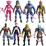 Winuoyang Kids' Play Action Figures, 8 Pack Legendary Series Squad Mode, Series 6, 4.5 inch Highly Detailed Figures for Kids Desktop Ornaments Birthday Party Supplies