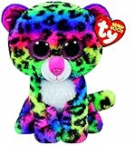 TY 584003 Dotty the Leopard Stuffed Animal, Mehrfarbig, 15 cm
