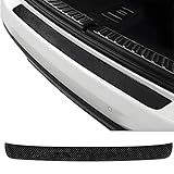 Car Rear Bumper Protector for Mercedes-Benz E-Class W123 W124 W210 W211 W212 C207 A207 W213 W214, Car Boot Sill Protector Carbon Fiber Trunk Door Sill Edge Decorative Strips Styling Accessories