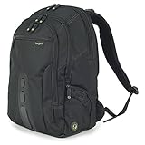 Targus 15.6" Spruce EcoSmart Checkpoint Friendly Backpack, Made From Recycled Bottles, Durable, TSA Friendly, 27L (TBB013US)