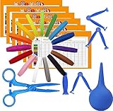 Puppy and Kitten Whelping Kit - Whelping Kits for Puppies Including 15 ID Collars, 6 Record Keeping Charts, and More