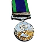 Goldbrothers13 Military Medal The General Service Medal Northern Ireland Medal 1962 Campaign service Repro
