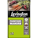 Levington Farm Yard Manure, Organic Blend, 50L, Brown