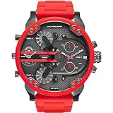 Diesel Men's Chronograph Quartz Watch with Silicone Strap DZ7370