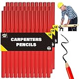 SOL 36pk Carpenter Pencils - Durable Marking Pencils for Builders, Joinery, Electricians & DIY Projects - Ideal for Construction, Tradesmen, and Woodworking Tasks