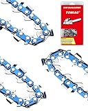 14 Inch Chainsaw Chain 3 Pack,050" Gauge, 3/8" Low Profile Pitch, 50 ​Drive Links Pole Saw Chain,Compatible with STIHL, MCCULLOCH, REMINGTON and More,S50