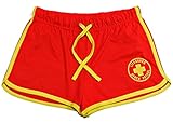 Lifeguardgear RED/Yellow Lifeguard Shorts + Yellow Draw Cord (2XL)