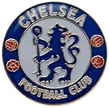 Chelsea FC Football Club Metal Pin Badge Crest Blue White Logo Emblem Official