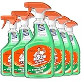 Mr Muscle Platinum Window & Glass Cleaner Spray, Pack of 6 (6 x 750ml)