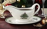 Spode Christmas Tree Sauce Boat & Stand 0.28ltr