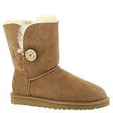 UGG Women's Bailey Button II Classic Boot, Chestnut, 6 UK