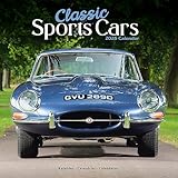 Classic Sports Cars 2026 Calendar | Square Wall Calendar | Car Enthusiast Gift | Plastic Free Packaging | by Avonside Publishing