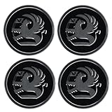 VAUXHALL WHEEL CENTRE STICKER BADGE OLD LOGO ALLOYS WHEEL CAP STICKER WHEEL TRIMS SET OF 4