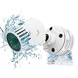 BAITAI Aquarium 10W Wave Maker,Circulation Pump, 360°Adjustable Ultra-Silence Magnetic Mount Suction Submersible Powerhead Pump, for Freshwater or Saltwater Fish Tank Pump 7000L/H Power Head