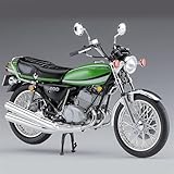 TYNBV Motorbike Collectible Model Motorcycle Assembly Model Collection Toy for Kawasaki KH400-A7 1979 1:12