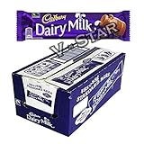 Original CADBURY Dairy Milk Chocolate Standard BAR 48 x 45g Full Box Fresh Stock