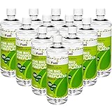 EKOFUEL (12 Litre) Premium Bioethanol Fuel – Liquid Fuel for Fires Pits, Fireplace | High Purity Clean Burning Bio| Indoor & Outdoor Ethanol Fuel