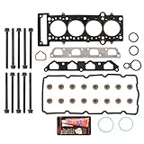 Evergreen HSHB9016 Head Gasket Set Head Bolts Fit 02-08 Mini Cooper Supercharged 1.6 W10B16A W11B16A