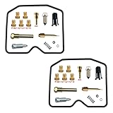 KLE 500 KLE500-A Carburetor Repair Kit 1991-2003 with Plunger Diaphragm Float Parts (repair kit)