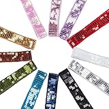 Neotrims Unique Square Sequins Embellished Ribbon Trimming 24mm. Indian Salwar Kameez Sari Embroidery, 5 Sequins Deep. 22 Colours for Apparel, Crafts and Home Décor. Gold, 5 Lines, 4 Meters