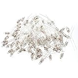 sourcingmap 100Pcs F4 4x10mm Bright Red Light Neon Light Bulb Indicator Lamp