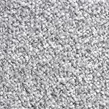 Tuda Carpets | Alps 11mm Soft Twist Pile Carpet with Hessian Action Back | Silver Grey - 4m x 2.5 m (13ft1" x 8ft2")