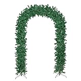 Samuel ALEXANDER 8ft (2.50m) Double Door Artificial Christmas Tree Arch in Green with 1296 Tips