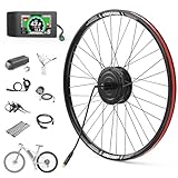 Varstrom 36V 250W Rear E-Bike Conversion Kit : Universal Fit for 26" 27.5" 28" 29" 700C Wheel, Includes Rear Cassette Hub Motor with Rim, PAS Sensor & Controller for City & Mountain Bikes