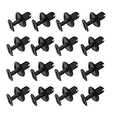 The Lord of the Tools 40pcs Car Wheel Arch Lining Rear Door Trim Moulding Clips Black Push Pin Rivet Fastener Retainer Compatible with Sprinter Vito A0009913940