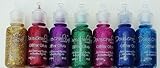 Glitter Glue x7 Assorted Dovecraft Set (Brights) - 20ml each x 7 bottles - Simply Sew Crafty™