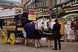 585094 Old Horse Wagon Covent Garden London England A4 Photo Poster Print 10x8