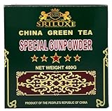 SRILUXE® Premium Gunpowder Loose Leaf Green Tea | High in Antioxidants | (400g)