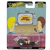 Hot Wheels Beavis 77 Packing Pacer Car Model – Die Cast Scale 1:64 – Length 7 cm – HVJ43 – Pop Culture Series