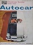 Autocar magazine 24/12/1965 featuring Willment Super Sprint Ford Cortina GT