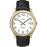 Timex T2H291 Gents Classic Watch with Black Leather Strap